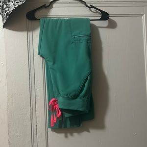 High Waisted Yola Skinny Scrub Pants SMALL